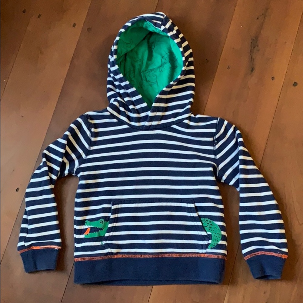 Mini Boden sweatshirt with crocodile motif size4-5